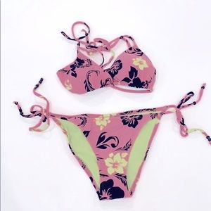 Maui and Sons pink bikini
